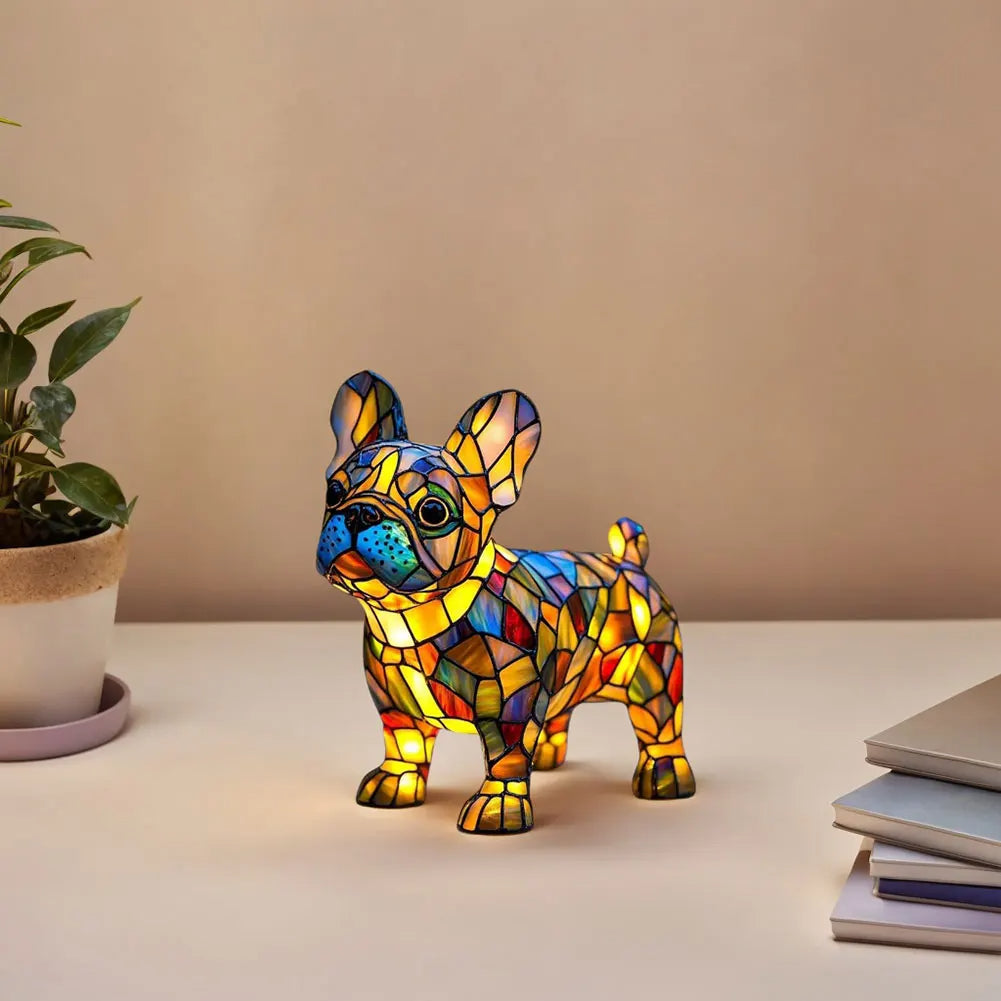 Frenchie Lamp