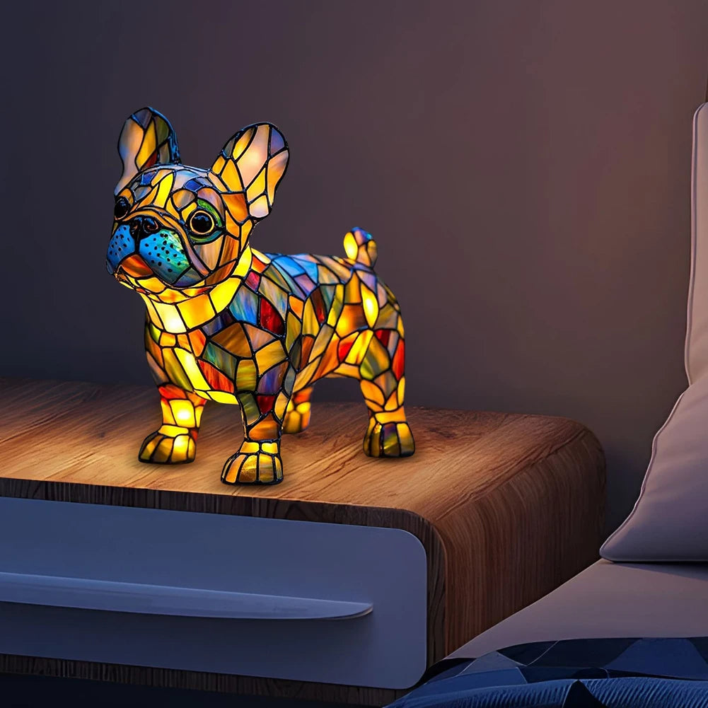 Frenchie Lamp