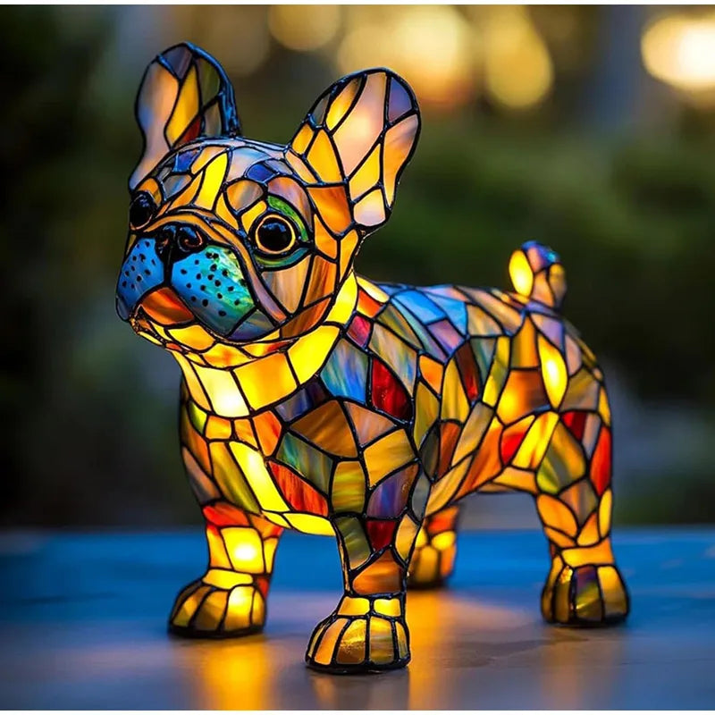 Frenchie Lamp