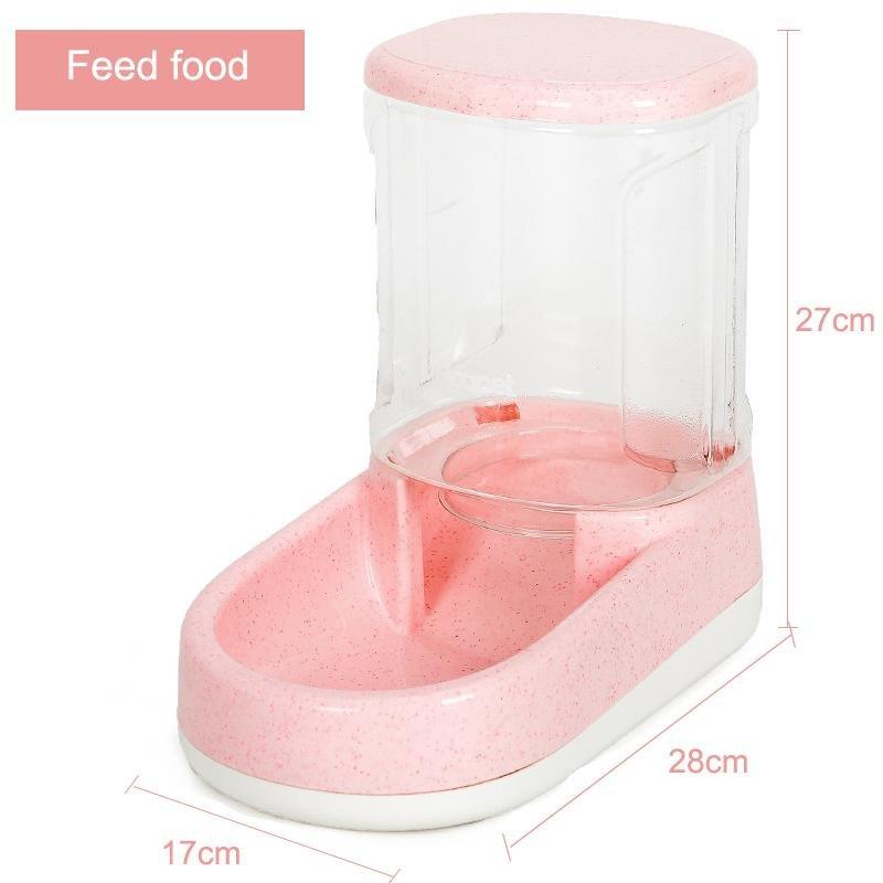 Automatic Pet Water Dispenser Pink Food