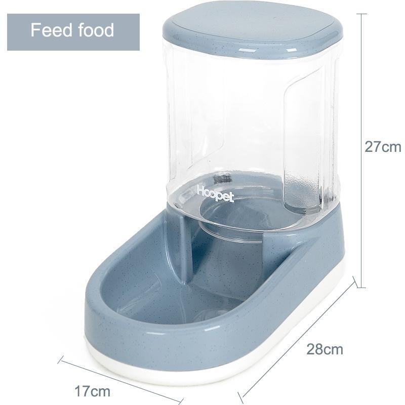 Automatic Pet Water Dispenser Grey Food