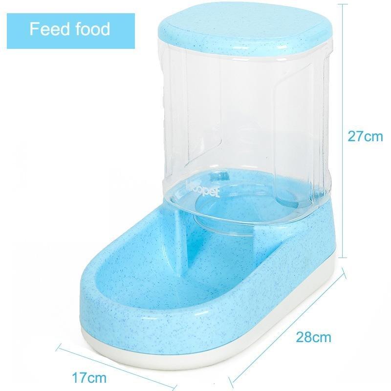 Automatic Pet Water Dispenser Blue Food