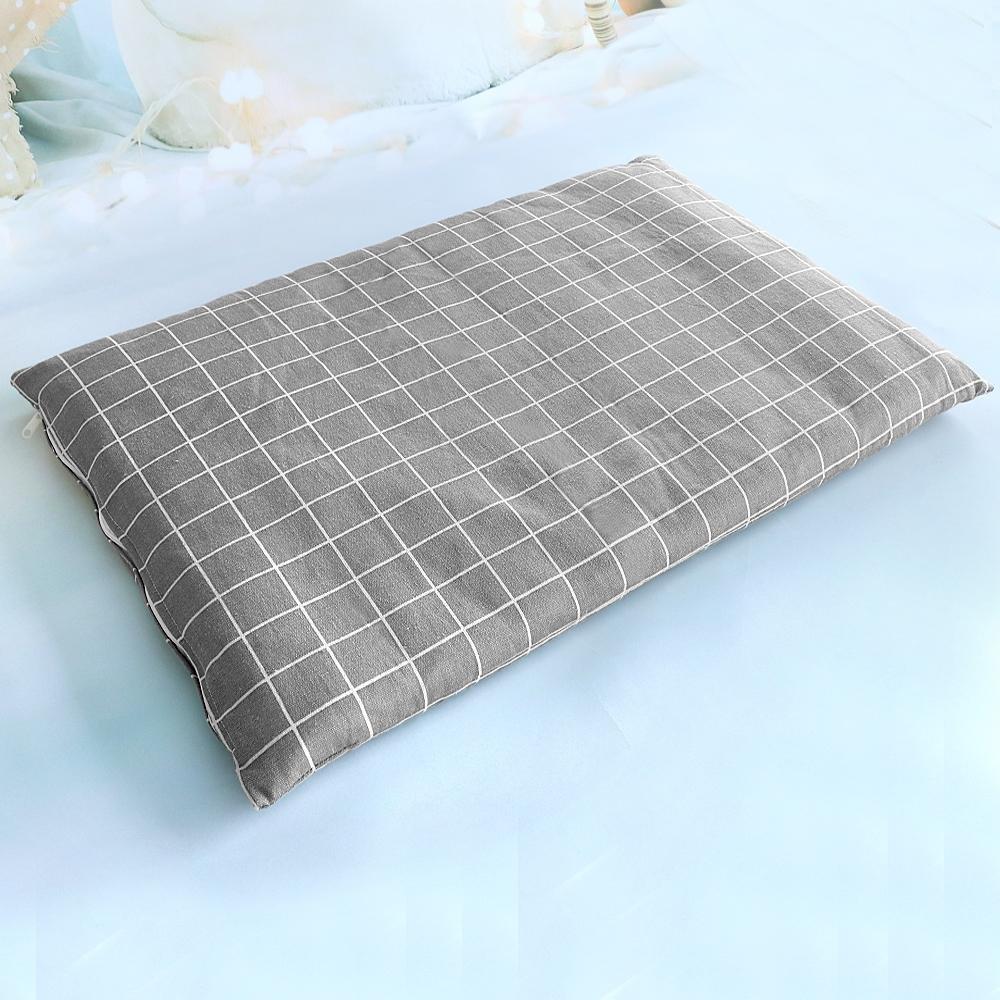 Checkered French Dog Bed Grey XL