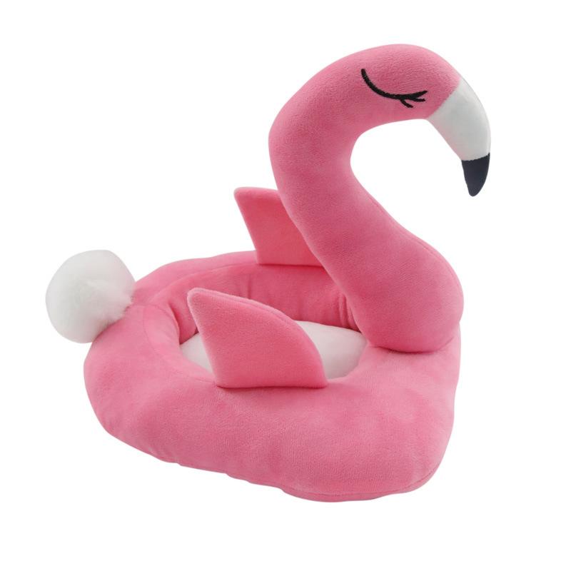 Flamingo French Dog Bed Pink S