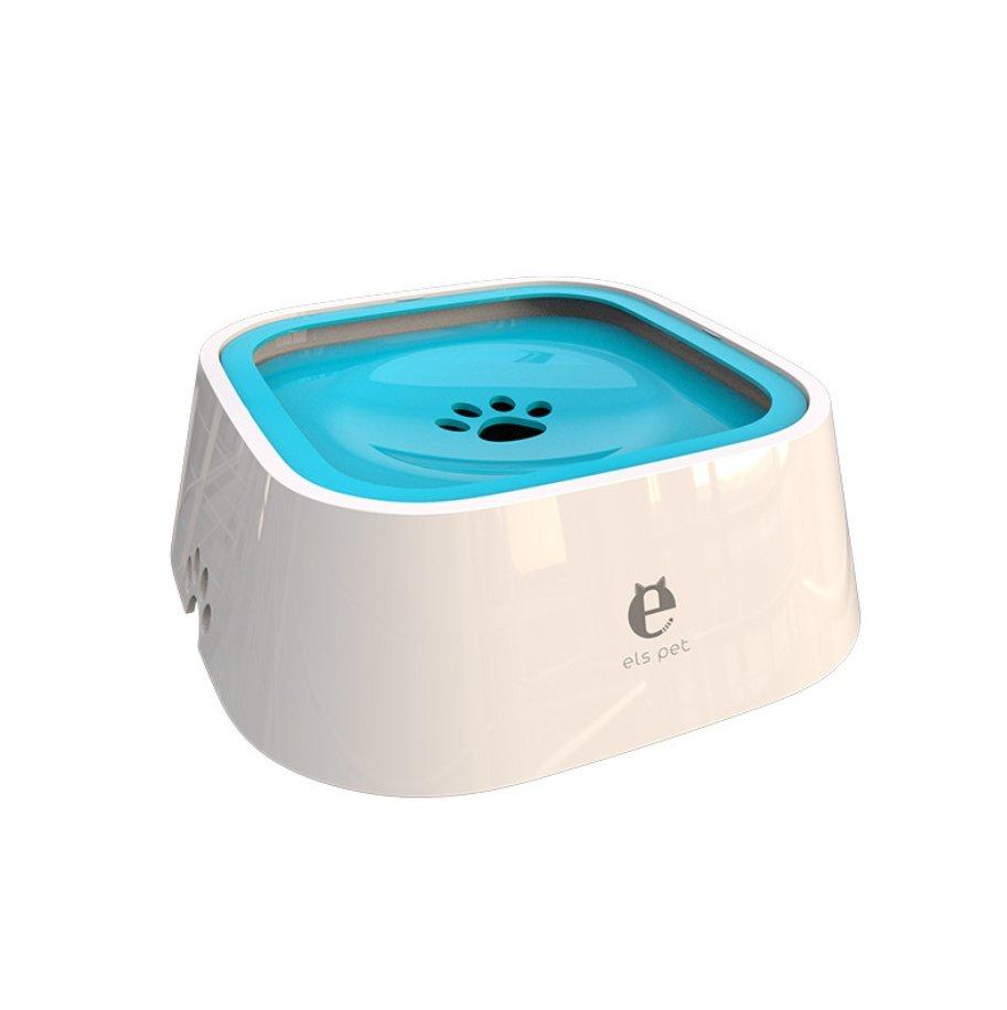 Non-wet Mouth Pet Water Fountain Blue