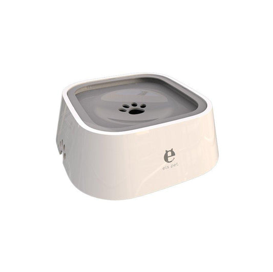 Non-wet Mouth Pet Water Fountain Gray