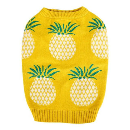 Rainbow Frenchie Sweater Pineapple S