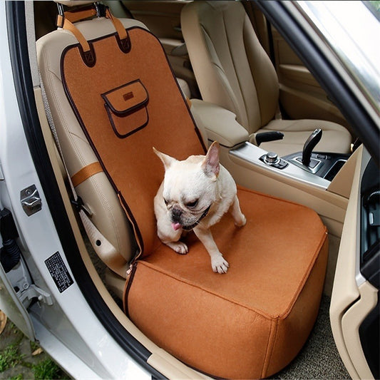 Frenchie Dog Car Seat