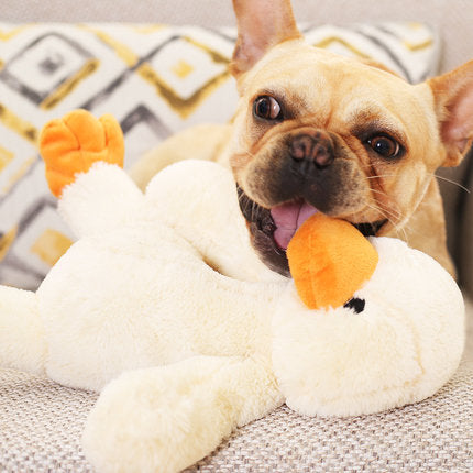 Plush Duck Bulldog Toy