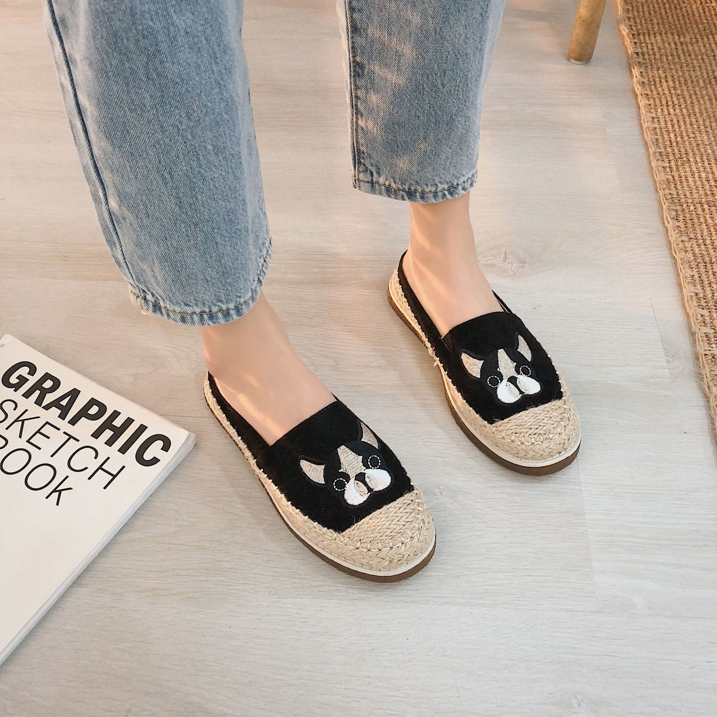 Frenchie Slip-On Espadrilles