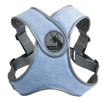 Pastel Frenchie Harness and Leash