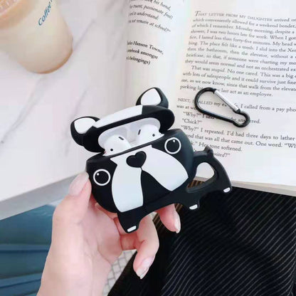 Bulldog Wireless Earphone Protective Case Black 1to2 AirPods