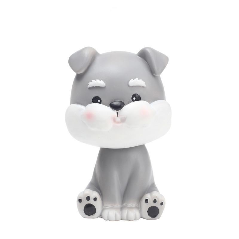 Car Shaking Dog Decoration Schnauzer