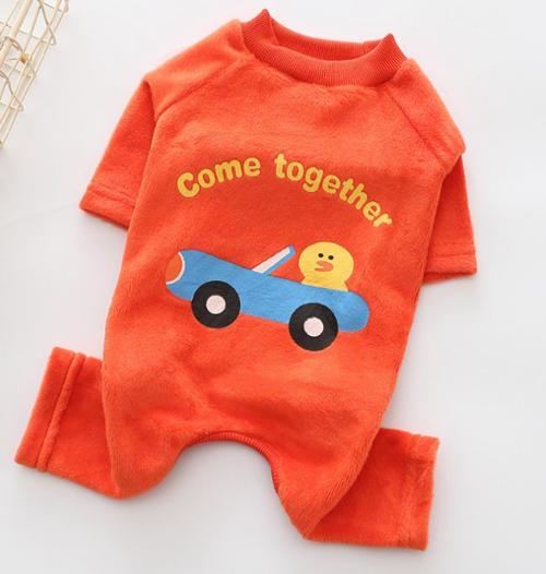 Come Together Warm Onesie Orange S