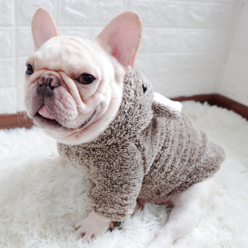 Koala Fleece Frenchie Hoodie