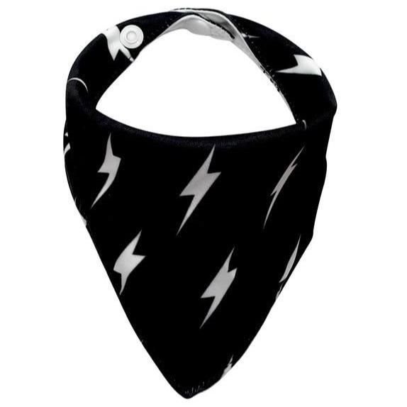 French Bulldog Lightning Bandana Collar Black L