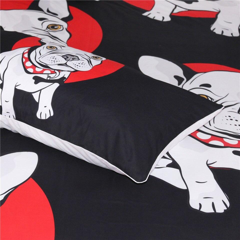 French Bulldog Print Bedding Set US Twin