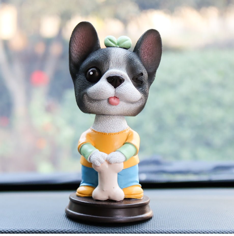 Nodding French Bulldog Toy 03