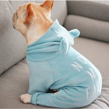 Not My fault Frenchie Onesie Light Grey SM