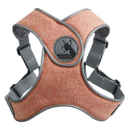 Pastel Frenchie Harness and Leash