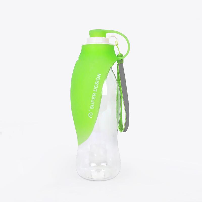 Portable Dog Water Bottle Green