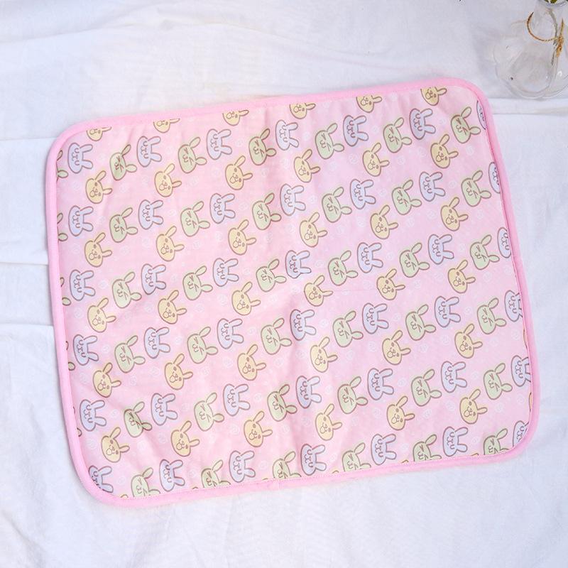 Portable Pet Cooling Mat Pink 43X50cm