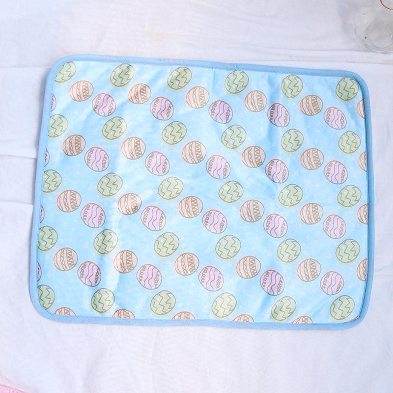 Portable Pet Cooling Mat Blue 43X50cm