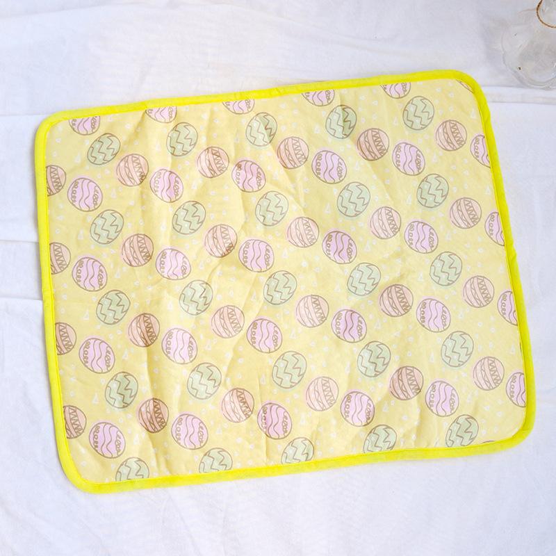 Portable Pet Cooling Mat Yellow 50X70cm