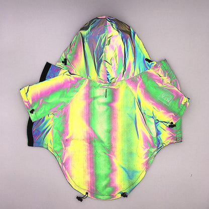 Reflective-Waterproof Frenchie Hooded Jacket S