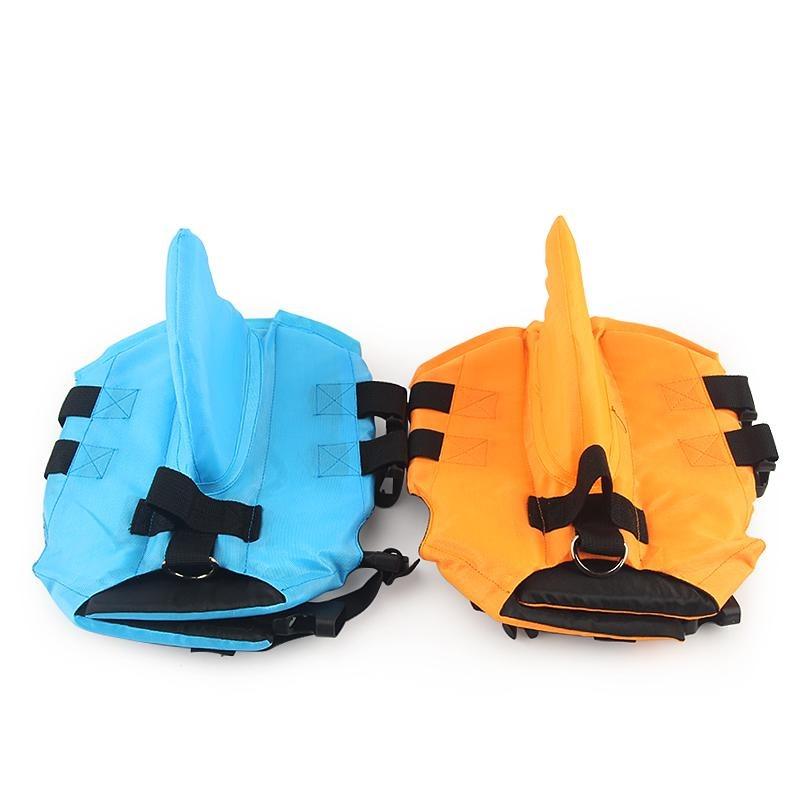 Shark Bark Frenchie Life Jacket Blue XS 1-6KG