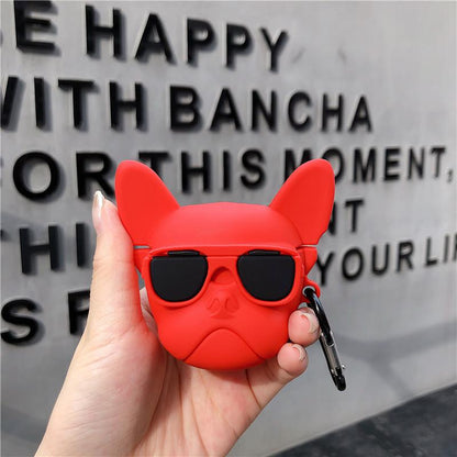 Sunglasses Bulldog AirPods Case Red 3AirpodsPro